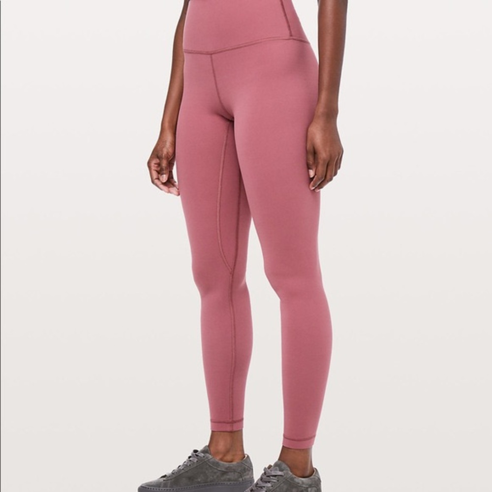 Lululemon Align 7/8 leggings in Dusty Rose